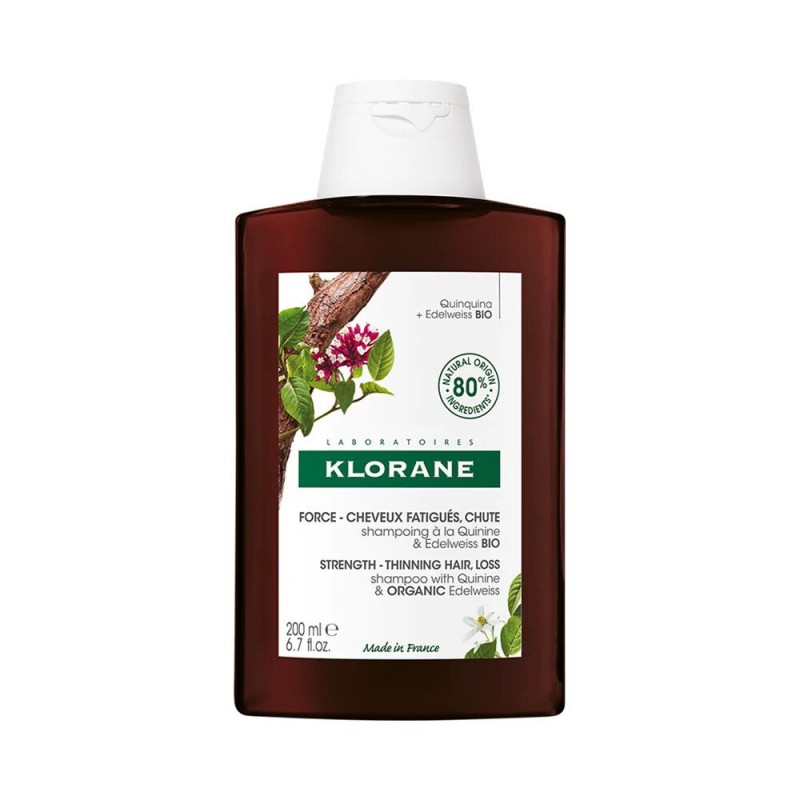 KLORANE QUININE shampooing anti-chute | 200 ml