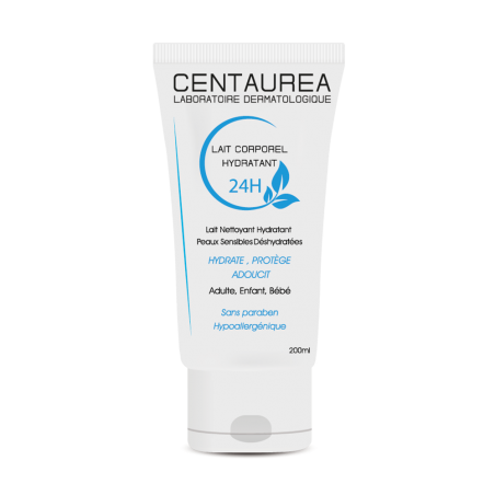 CENTAUREA lait corporel hydratant 24H 200 ml