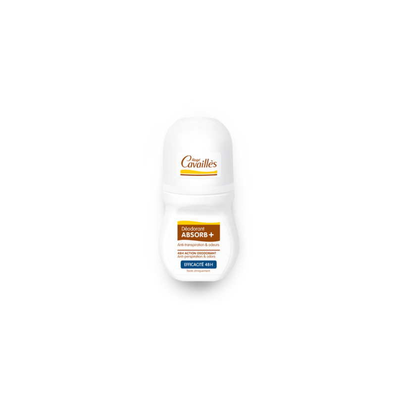 ROGE CAVAILLES ABSORB+ DEO SOIN régulateur  48h roll on 50 ml