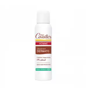 ROGE CAVAILLES DEO HOMME soin dermato sans sel d'aluminium 48H spray 150 ml