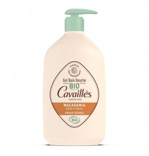 ROGE CAVAILLES HUILE MACADAMIA gel bain douche BIO 1L