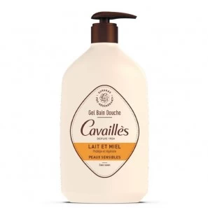 ROGE CAVAILLES LAIT & MIEL gel bain douche 1L