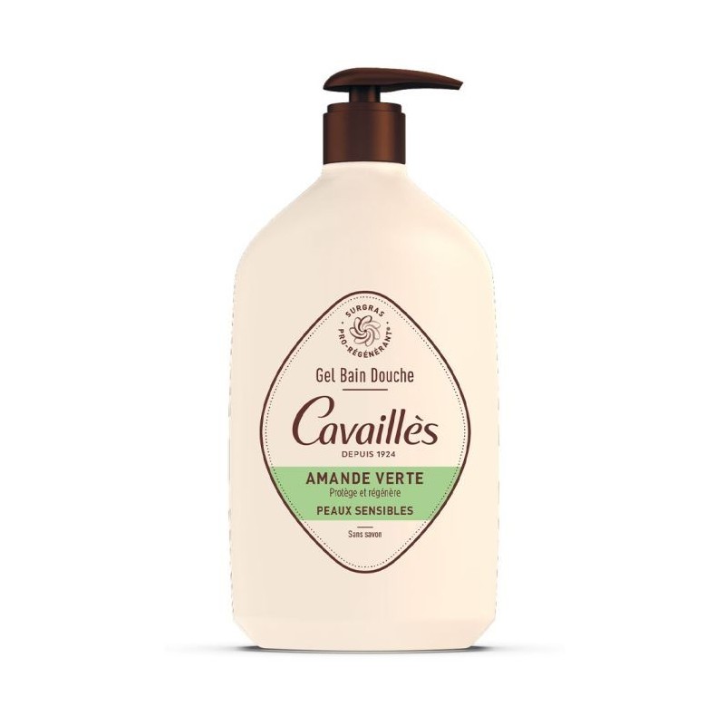 ROGE CAVAILLES AMANDE VERTE gel bain douche 1L