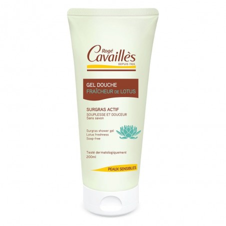 ROGE CAVAILLES FRÂICHEUR DE LOTUS gel douche 200 ml