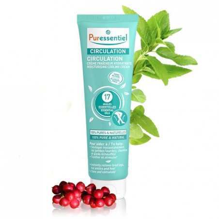 PURESSENTIEL CIRCULATION crème fraîcheur 100 ml