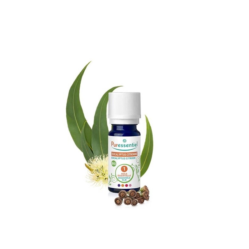 PURESSENTIEL EUCALYPTUS CITRONNE huile essentielle BIO 10 ml