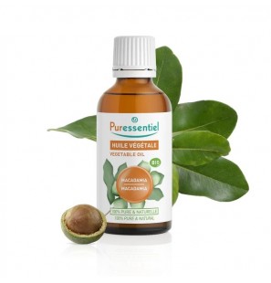 PURESSENTIEL MACADAMIA huile végétale BIO 30 ml