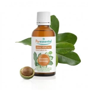 PURESSENTIEL MACADAMIA huile végétale BIO 30 ml