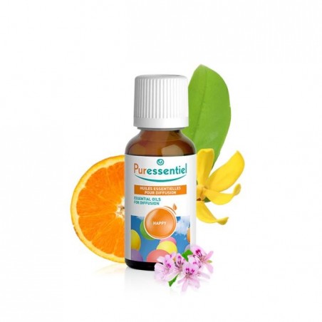 PURESSENTIEL HAPPY Diffuse huiles essentielles 30 ml