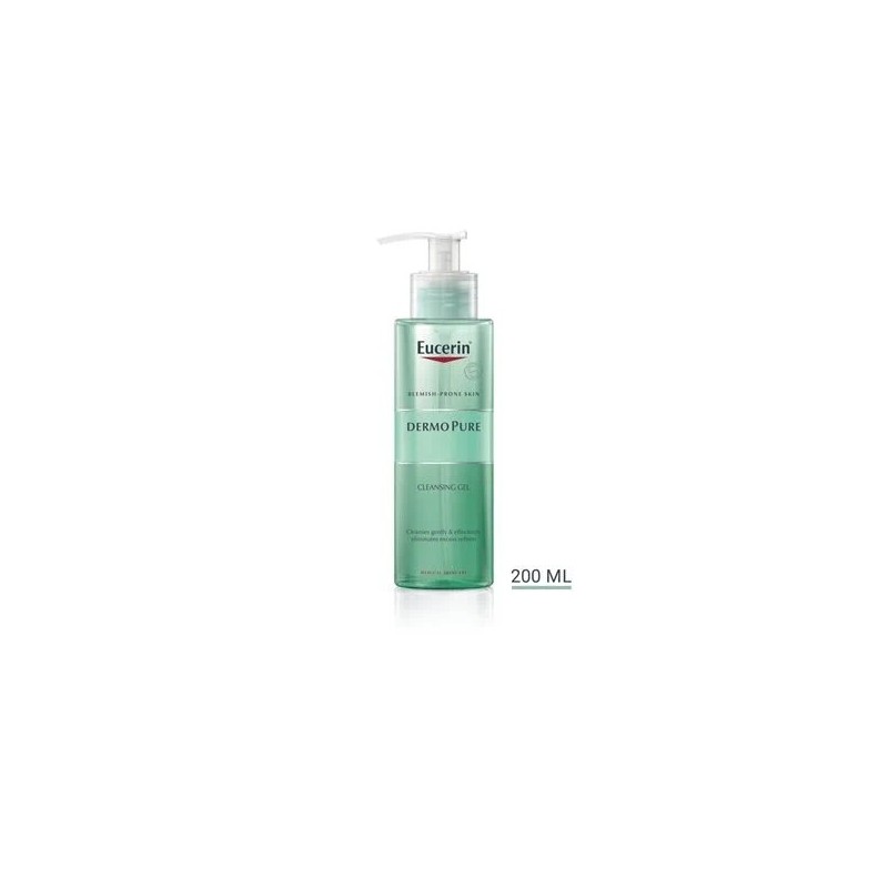 EUCERIN DERMOPURE gel nettoyant | 200 ml EUCERIN DERMOPURE gel nettoyant | 200 ml