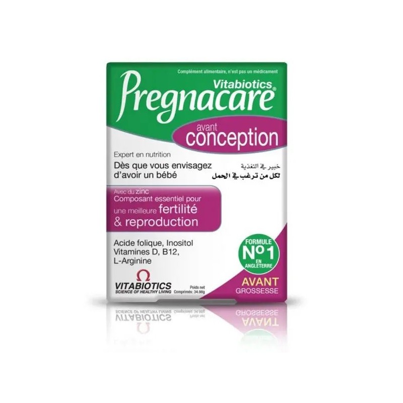 PREGNACARE Avant Conception | 30 comprimés