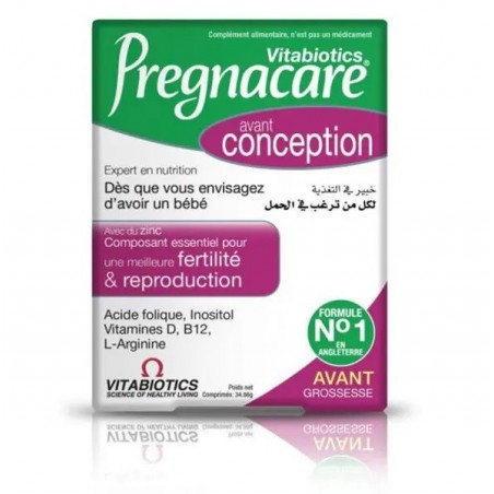 PREGNACARE Avant Conception | 30 comprimés