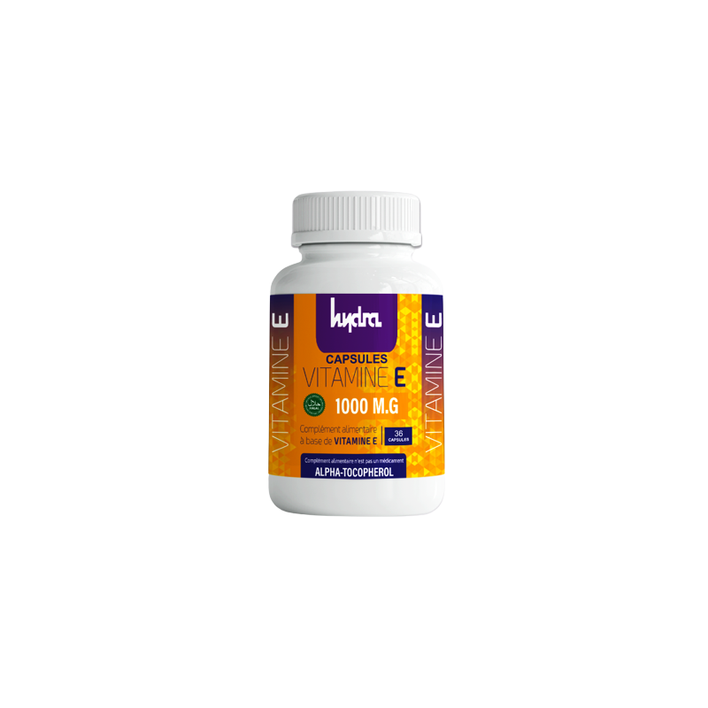 Hydra Phyt's vitamine E 1000 mg boite 36 capsules