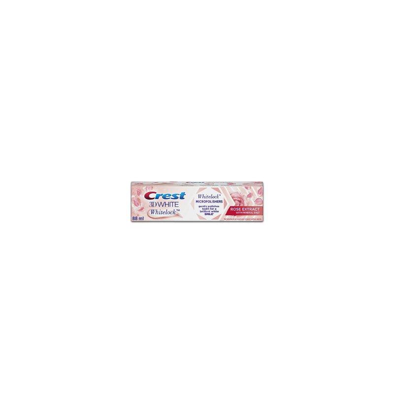 ORAL-B CREST 3D WHITE dentifrice Rose Extract 88 ml ORAL-B CREST 3D WHITE dentifrice Rose Extract 88 ml
