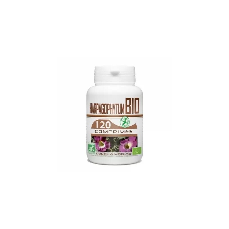 GPH DIFFUSION Harpagophytum Bio 400 mg | 120 comprimés GPH DIFFUSION Harpagophytum Bio 400 mg | 120 comprimés