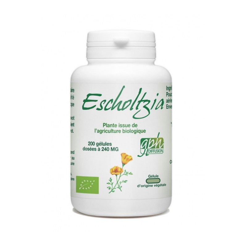 GPH DIFFUSION Escholtzia 240 mg | 200 gélules