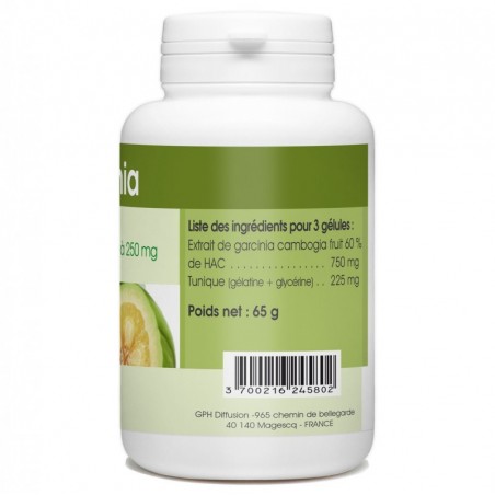 GPH DIFFUSION Garcinia 250 mg | 100 gélules