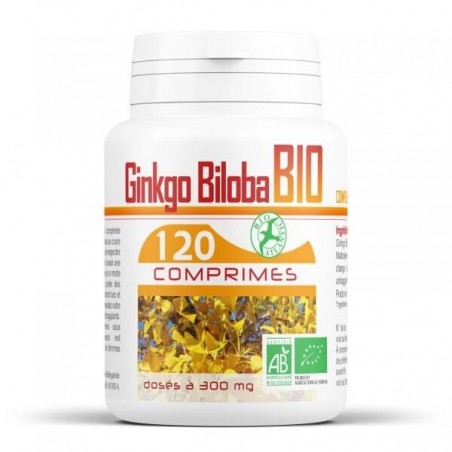 GPH DIFFUSION Gingko Biloba 300 mg Bio | 120 comprimés