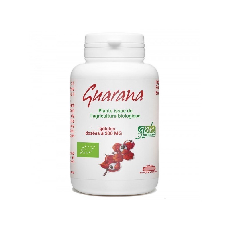 GPH DIFFUSION Guarana 300 mg | 100 gélules