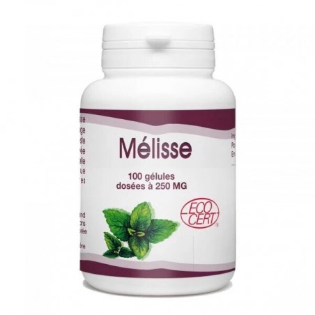 GPH DIFFUSION Mélisse 250 mg | 100 gélules