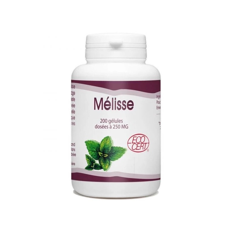 GPH DIFFUSION Mélisse 250 mg | 200 gélules