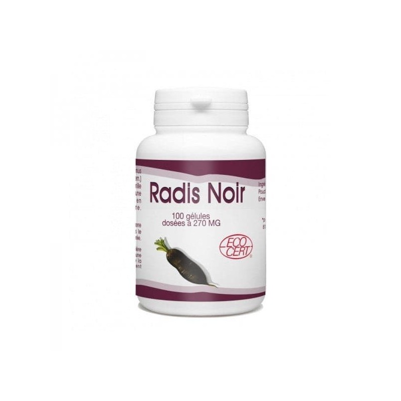 GPH DIFFUSION Radis Noir BIO 270 mg | 100 gélules