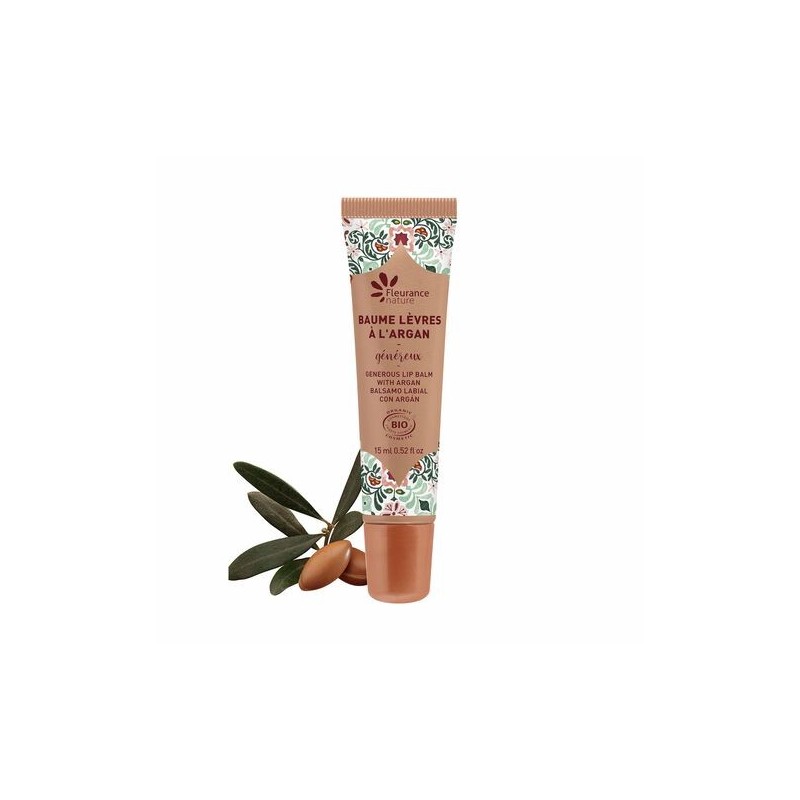 FLEURANCE NATURE baume lèvres généreux à l'Argan | 15 ml