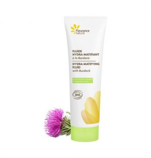 FLEURANCE NATURE fluide hydra-matifiant à la Bardane Bio | 40 ml