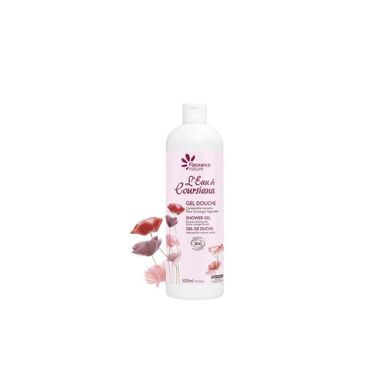 FLEURANCE NATURE gel douche parfumé à l'Eau de Coursiana | 500 ml