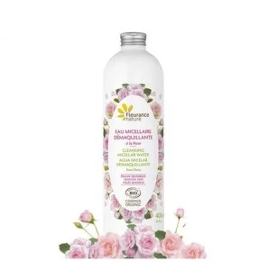 FLEURANCE NATURE eau micellaire démaquillante à la Rose | 400 ml