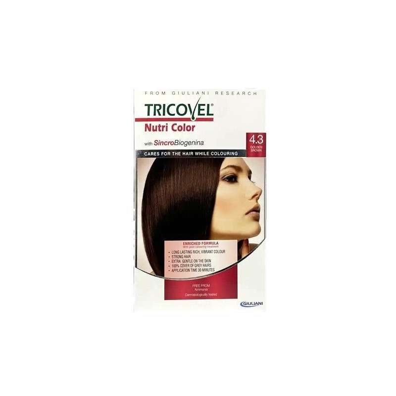 TRICOVEL NUTRI COLOR N°4.3 Châtin Doré