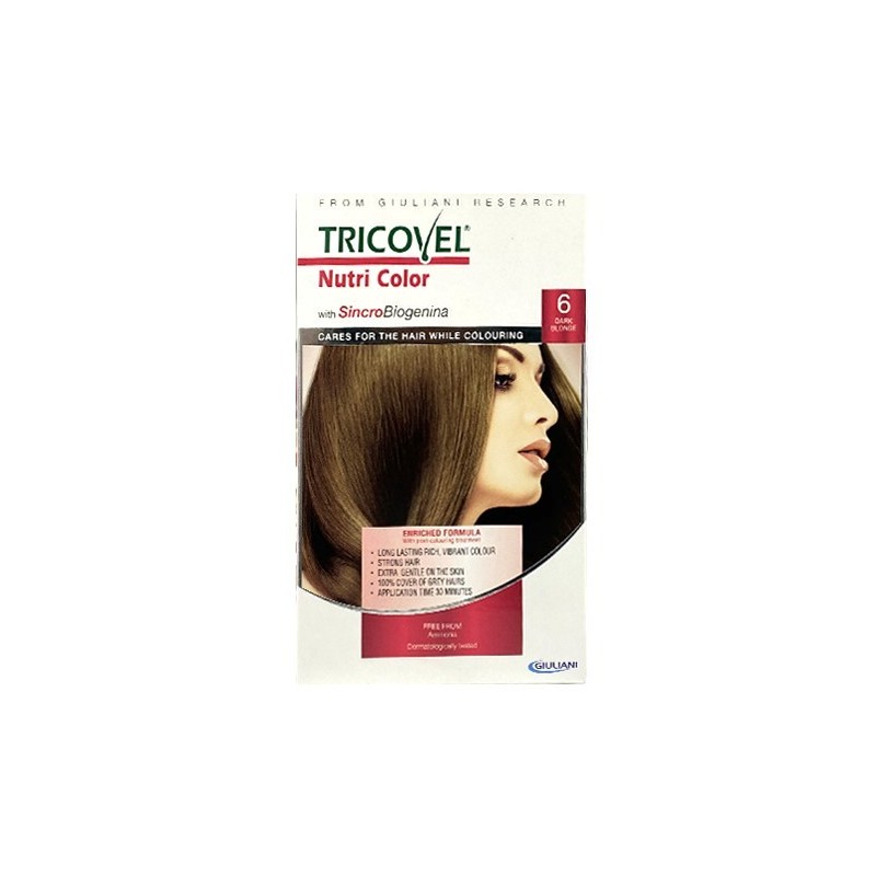 TRICOVEL NUTRI COLOR N°6 Blond Foncé TRICOVEL NUTRI COLOR N°6 Blond Foncé