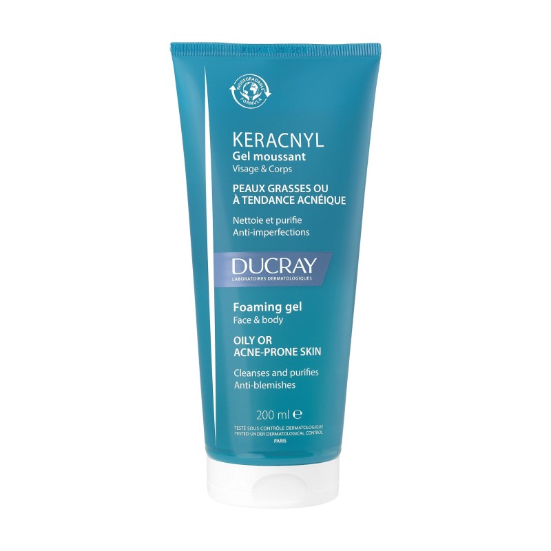 DUCRAY KERACNYL gel moussant | 200 ml DUCRAY KERACNYL gel moussant | 200 ml