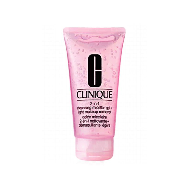 CLINIQUE GELEE MICELLAIRE 2 EN 1 NETTOYANTE + DEMAQUILLANTE LEGERE 150ML