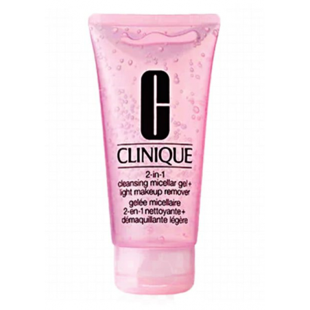 CLINIQUE GELEE MICELLAIRE 2 EN 1 NETTOYANTE + DEMAQUILLANTE LEGERE 150ML