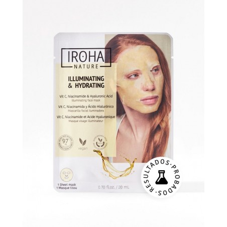 IROHA MASQUE VISAGE ILLUMINATEUR ET HYDRATANT VITAMINE C 20ML