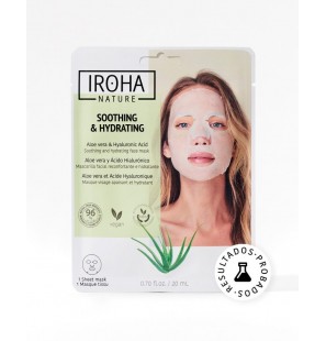 IROHA MASQUE VISAGE APAISANT ET HYDRATANT ALOE VERA 20ML