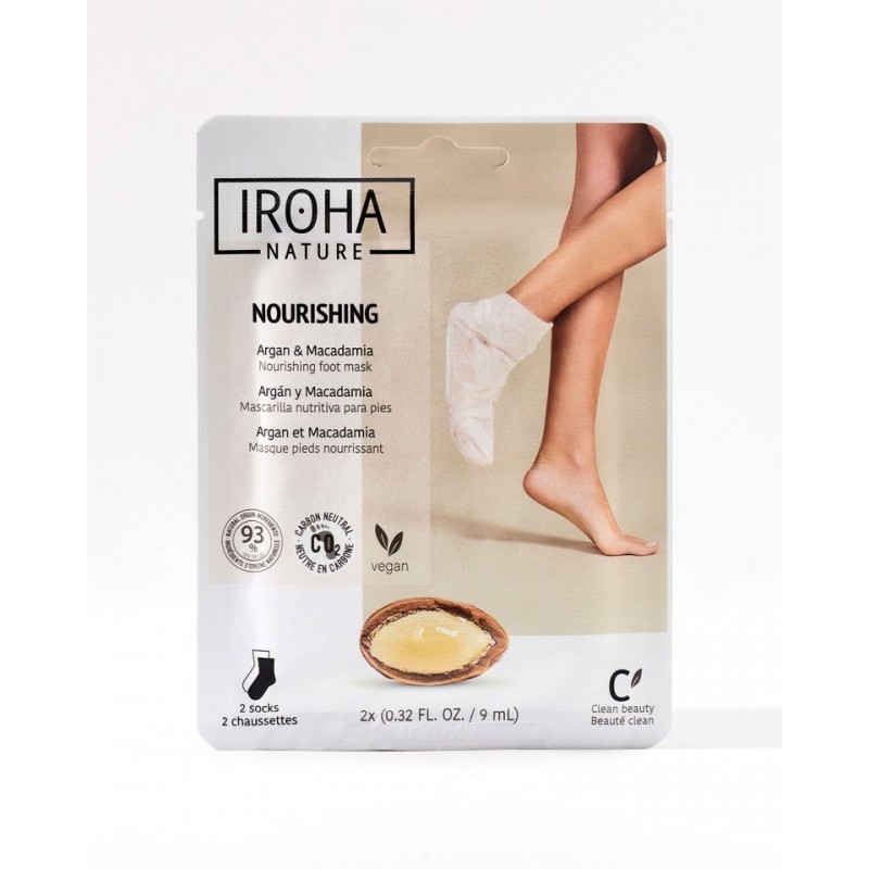 IROHA CHAUSSETTES TRAITEMENT DES PIESDS ET DES ONGLES ARGAN 9ML