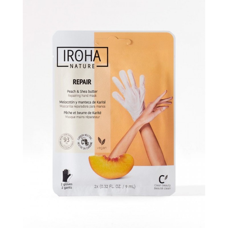 IROHA GANT TRAITEMENT DES MAINS ET DE ONGLES PECHE 9ML