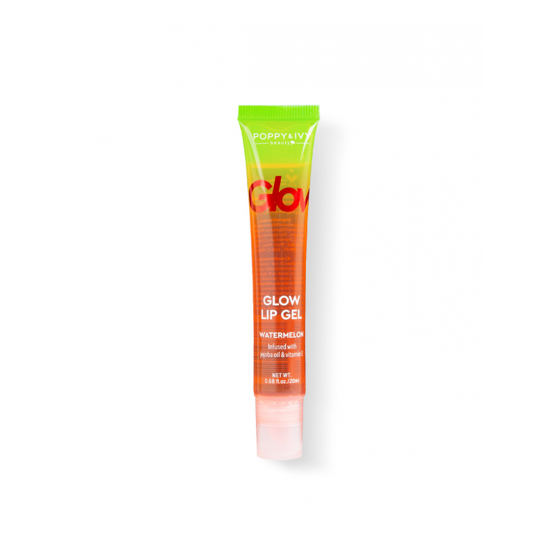 ABSOLUTE NEW YORK POPPY AND IVY GLOW LIP GEL WATERMELON 20ML