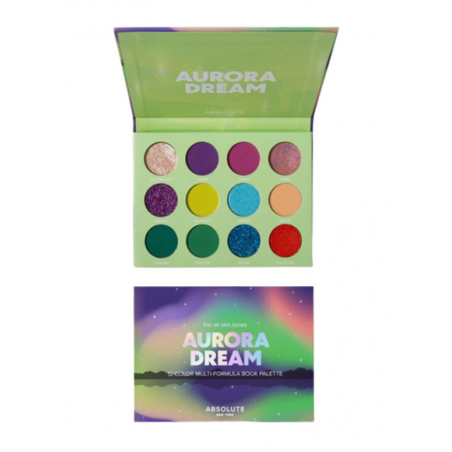 ABSOLUTE NEW YORK AURORA DREAM 12 COLOR REF MESP04