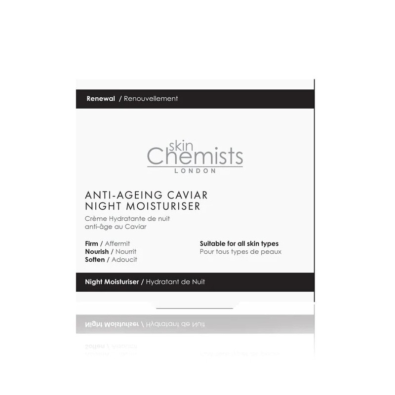 skinChemists Caviar crème nuit anti-âge | 50 ml