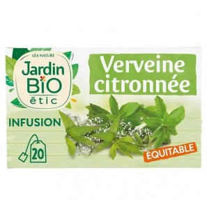 JARDIN BIO VERVEINE CITRONEE infusion Bio | 20 sachets