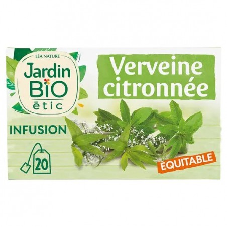 JARDIN BIO VERVEINE CITRONEE infusion Bio | 20 sachets