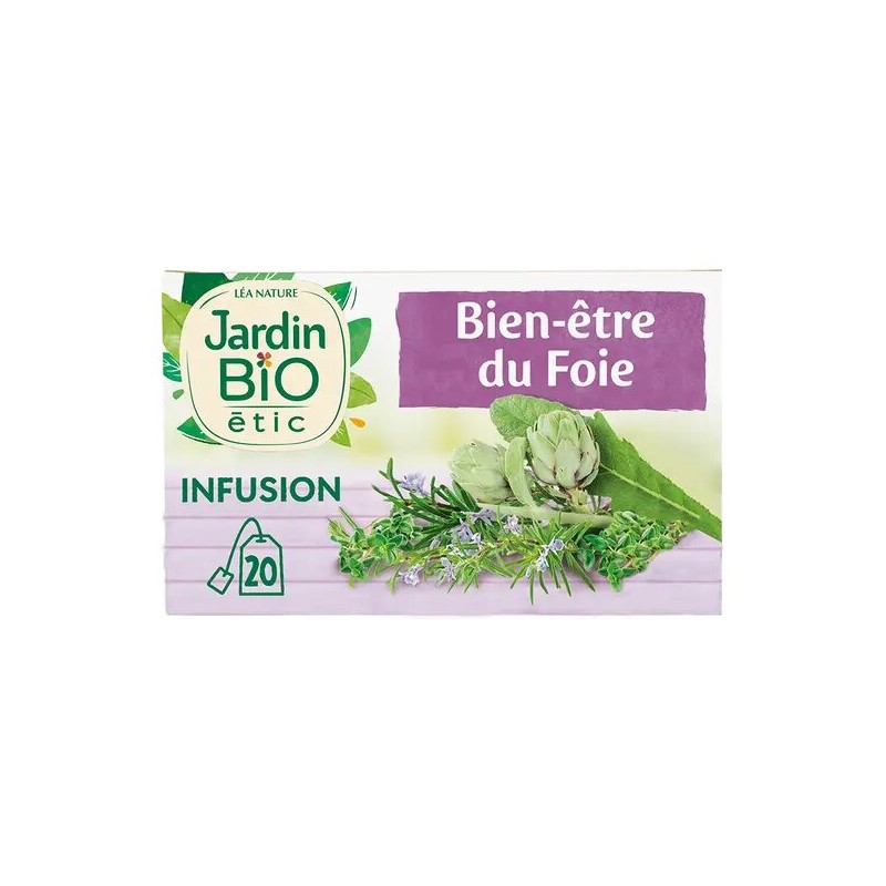 JARDIN BIO BIEN ÊTRE DU FOIE infusion | 20 sachets