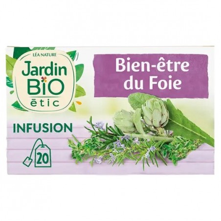 JARDIN BIO BIEN ÊTRE DU FOIE infusion | 20 sachets