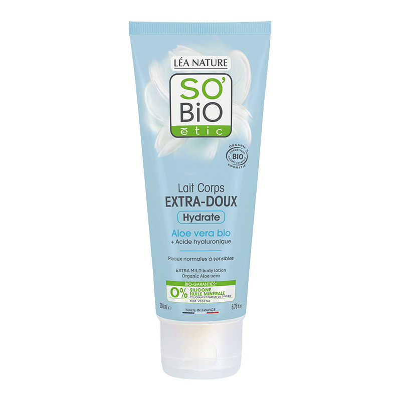 SO'BIO ETIC ALOE VERA lait corps extra doux Bio | 200 ml