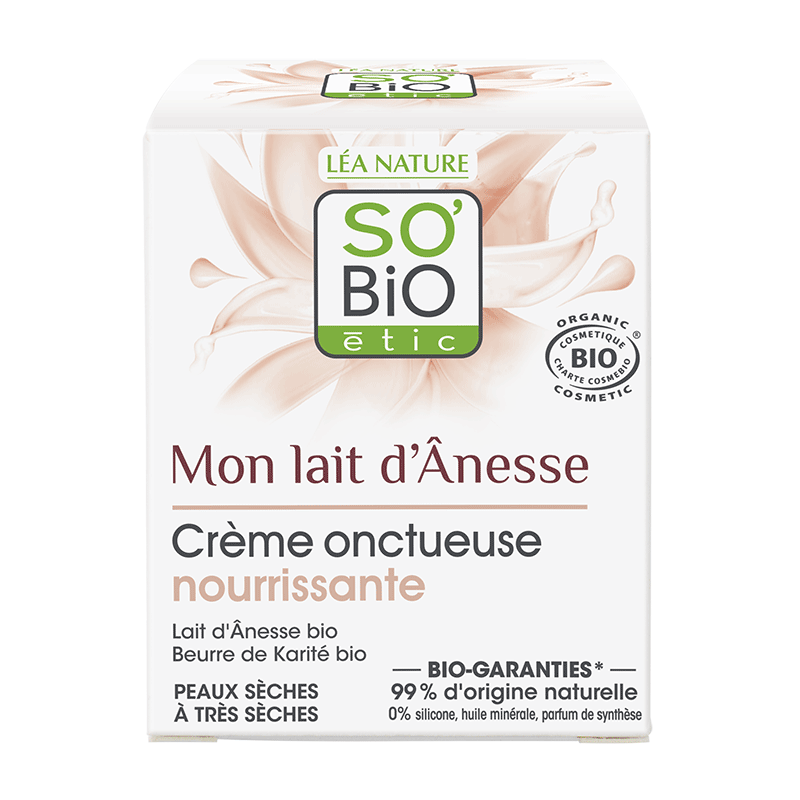 SO'BIO ETIC MON LAIT D'ANESSE crème onctueuse nourrissante | 50 ml