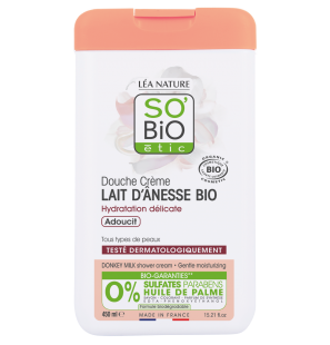 SO'BIO ETIC MON LAIT D'ANESSE douche crème 450 ml