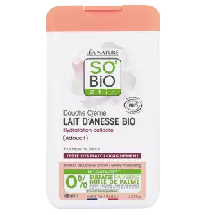 SO'BIO ETIC MON LAIT D'ANESSE douche crème 450 ml